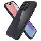 iPhone 15 Pro Tok - Spigen Ultra Hybrid - Matt Fekete