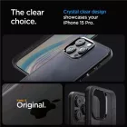 iPhone 15 Pro Tok - Spigen Ultra Hybrid - Matt Fekete