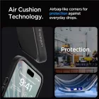 iPhone 15 Pro Tok - Spigen Ultra Hybrid - Matt Fekete