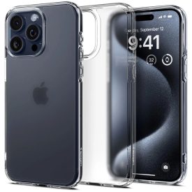 iPhone 15 Pro Tok - Spigen Ultra Hybrid - Matt Átlátszó iPhone 15 Pro Tok - Spigen Ultra Hybrid - Matt Átlátszó