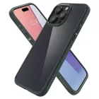 iPhone 15 Pro Max Tok - Spigen Ultra Hybrid - Matt Zöld