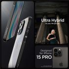 iPhone 15 Pro Tok - Spigen Ultra Hybrid - Fekete
