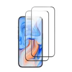 iPhone 15 Kijelzővédő Üvegfólia - ESR Tempered Glass - Fekete x 2 db