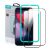 iPhone 15 Pro Kijelzővédő Üvegfólia - ESR Tempered Glass - Fekete x 2 db