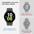 Samsung Galaxy Watch 6 (44mm) Kijelzővédő Üvegfólia - Spigen Glas.tR EZ Fit x 2 db