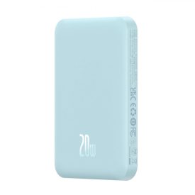 Baseus Mini Power Bank - 5000mAh 20W + USB-C Kábel - Kék Baseus Mini Power Bank - 5000mAh 20W + USB-C Kábel - Kék