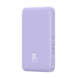 Baseus Mini Power Bank - 5000mAh 20W + USB-C Kábel - Lila Baseus Mini Power Bank - 5000mAh 20W + USB-C Kábel - Lila