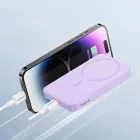 Baseus Mini Power Bank - 5000mAh 20W + USB-C Kábel - Lila
