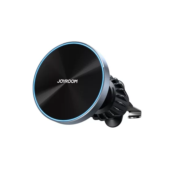 Joyroom JR-ZS240 Pro Mágneses Autós Qi/MagSafe Töltő és Tartó - Szellőzőrácsba - 15W