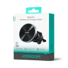 Joyroom JR-ZS240 Pro Mágneses Autós Qi/MagSafe Töltő és Tartó - Szellőzőrácsba - 15W