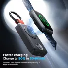 Joyroom JR-WQW01 Vezeték Nélküli Apple Watch Power Bank - 2000mAh 3W - Fekete