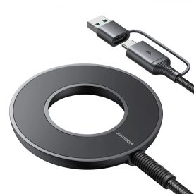 Joyroom JR-WQM03 Vezeték Nélküli Mágneses Töltő 15W - Fekete   Joyroom JR-WQM03 Vezeték Nélküli Mágneses Töltő 15W - Fekete
