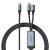 Joyroom 2in1 USB-C - USB-C + Lightning Speedy Kábel - 1.5m 100W - Fekete