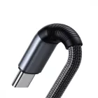Joyroom 2in1 USB-C - USB-C + Lightning Speedy Kábel - 1.5m 100W - Fekete