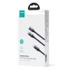 Joyroom 2in1 USB-C - USB-C + Lightning Speedy Kábel - 1.5m 100W - Fekete