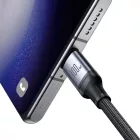Joyroom 2in1 USB-C - USB-C + USB-C Speedy Kábel - 1.5m 100W - Fekete