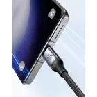 Joyroom 2in1 USB-C - USB-C + USB-C Speedy Kábel - 1.5m 100W - Fekete