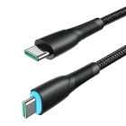 Joyroom USB-C - USB-C Starry Kábel - 1m 60W - Fekete