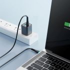 Joyroom USB-C - USB-C Starry Kábel - 1m 60W - Fekete