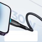 Joyroom USB-C - Lightning Starry Kábel - 1m 30W - Fekete