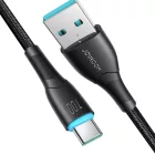 Joyroom USB-A - USB-C Starry Kábel - 1m 100W - Fekete