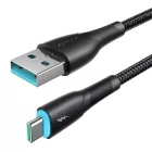 Joyroom USB-A - USB-C Starry Kábel - 1m 3A - Fekete
