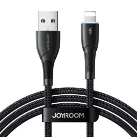 Joyroom Starry USB-A - Lightning Kábel - 1m 3A - Fekete Joyroom Starry USB-A - Lightning Kábel - 1m 3A - Fekete