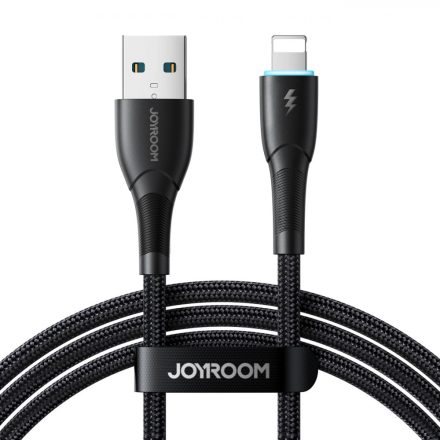 Joyroom USB - Lightning Starry Kábel - 1m 3A - Fekete