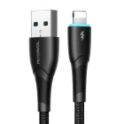 Joyroom Starry USB-A - Lightning Kábel - 1m 3A - Fekete
