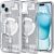 iPhone 15 Plus Tok - Spigen Ultra Hybrid MagFit - Zero One Fehér