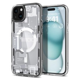 iPhone 15 Tok - Spigen Ultra Hybrid MagFit - Zero One Fehér