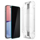 iPhone 15 Pro Max Kijelzővédő Üvegfólia - Spigen Glas.tR EZ Fit Privacy