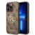 iPhone 15 Pro Max Tok - Guess 4G Big Metal Logo - Barna