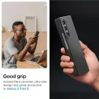 Samsung Galaxy Z Fold 5 Tok - Spigen Air Skin Pro - Fekete