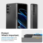 Samsung Galaxy Z Fold 5 Tok - Spigen Air Skin Pro - Fekete