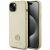 iPhone 15 Tok - Guess 4G Strass Metal Logo - Arany