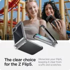 Samsung Galaxy Z Flip 5 Tok - Spigen Thin Fit Pro - Átlátszó