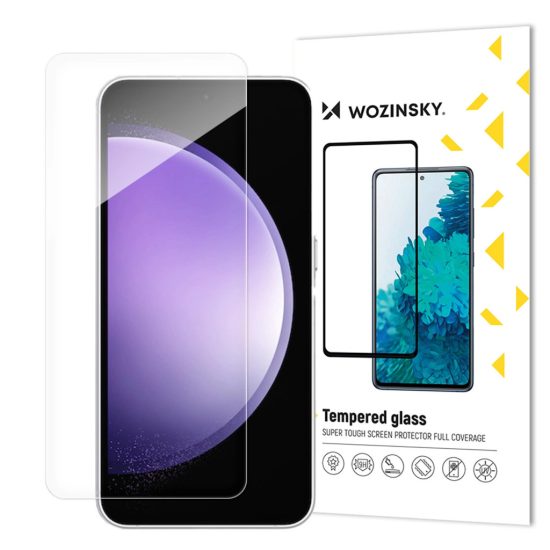 Samsung Galaxy S23 FE Kijelzővédő Üvegfólia - Wozinsky Tempered Glass