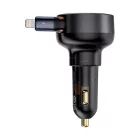 Baseus Enjoyment Pro Autós Töltő 60W - USB-C + Lightning Kábel