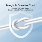Joyroom JR-EC06 Vezetékes Fülhallgató - USB-C - Ezüst