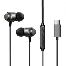 Joyroom JR-EC06 Vezetékes Fülhallgató - USB-C - Szürke Joyroom JR-EC06 Vezetékes Fülhallgató - USB-C - Szürke