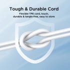 Joyroom JR-EC06 Vezetékes Fülhallgató - USB-C - Szürke