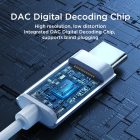 Joyroom JR-EC06 Vezetékes Fülhallgató - USB-C - Szürke