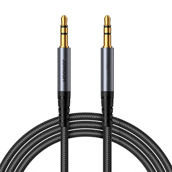 Joyroom Audio Kábel AUX - 3.5mm jack - 1.2m - Fekete