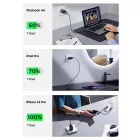 Joyroom JR-TCF08EU Hálózati Töltő 30W - USB-A + USB-C - PD/QC/AFC/FCP - Fekete