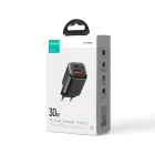Joyroom JR-TCF08EU Hálózati Töltő 30W - USB-A + USB-C - PD/QC/AFC/FCP - Fekete