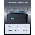 Joyroom JR-PBF05 Power Bank 30000mAh 65W Digitális Kijelzővel - Fekete