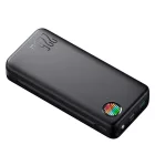 Joyroom JR-L015 Power Bank 20000mAh 22.5W - USB-A + USB-C + Beépített USB-C és Lightning Kábel - Fekete
