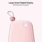 Joyroom Cutie Power Bank 20000mAh 22.5W - USB-C + Lightning Kábellel és Támasztékkal - Fehér