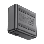 Acefast Z4 Hálózati Töltőállomás 218W GaN - 3 x USB-C + USB-A - Szürke